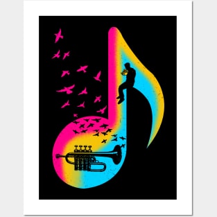 Music Piccolo Trumpet Posters and Art